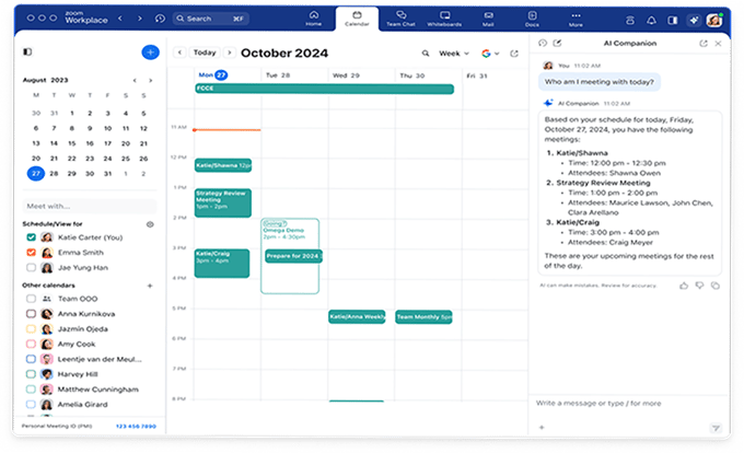 Zoom ai companion dashboard-1