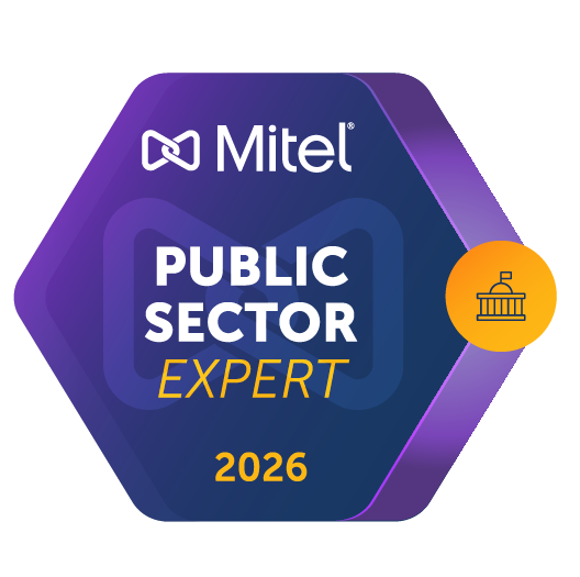 Mitel 2026 Public Sector  Specialization Partner.